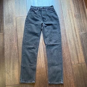 Vintage High Sierra High Waisted Black Denim Jeans